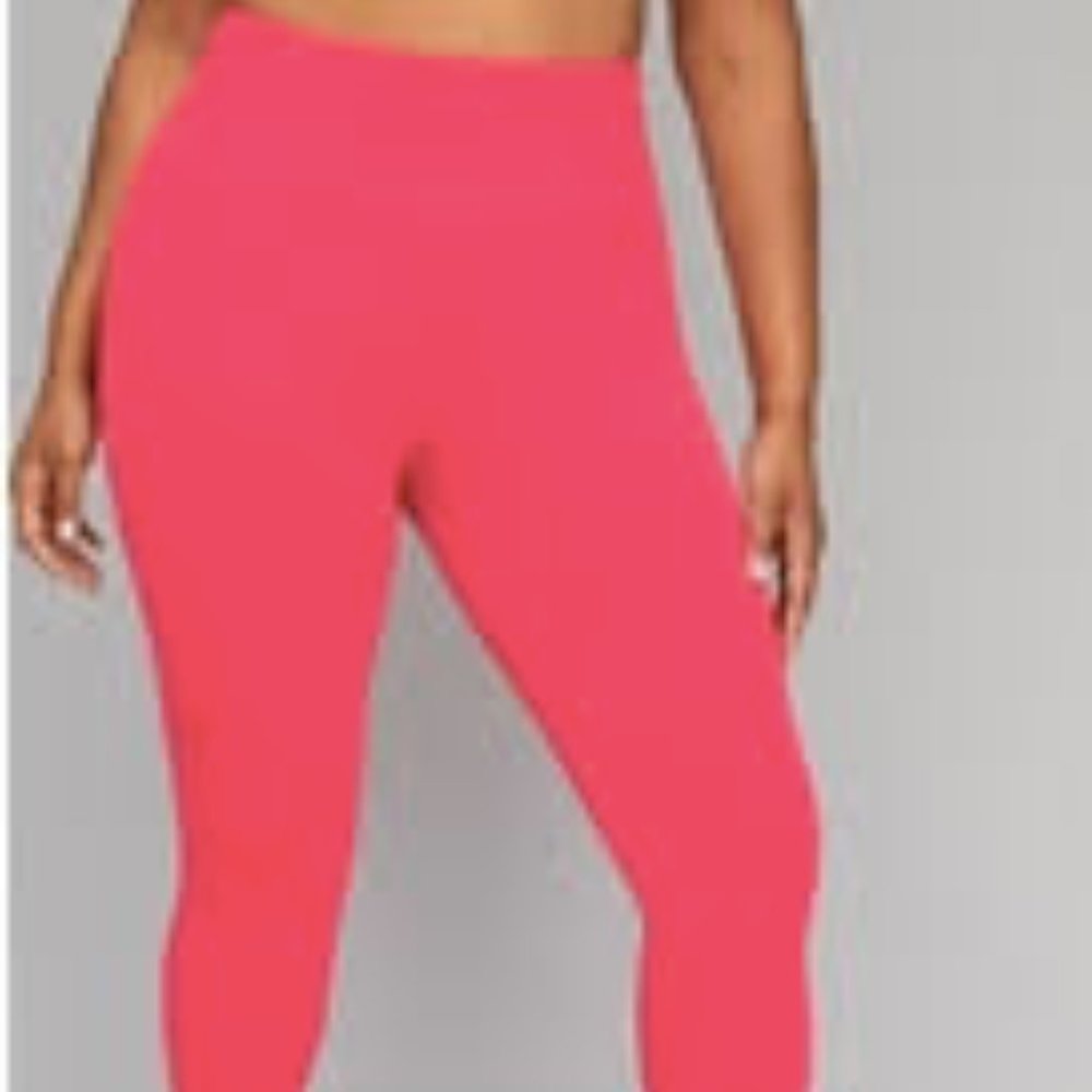Bright Pink Livi Skinny Leggings Ankle Length